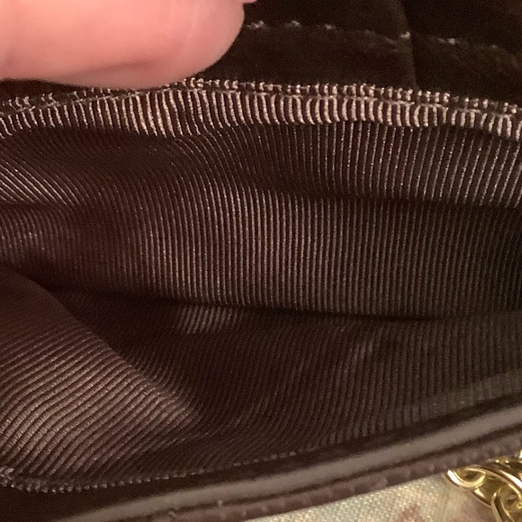 HYPO ALL LEATHER AND CALF HAIR HANDBAG WITH GOLD CHAIN. CROSSBODY - Picture 12 of 13